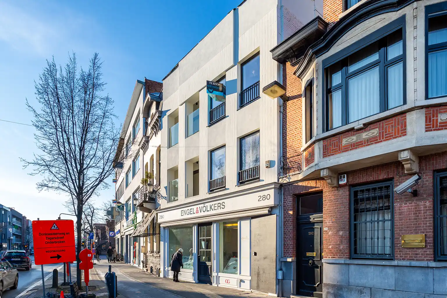 Gerenoveerd appartementsgebouw aan de Bredabaan 280