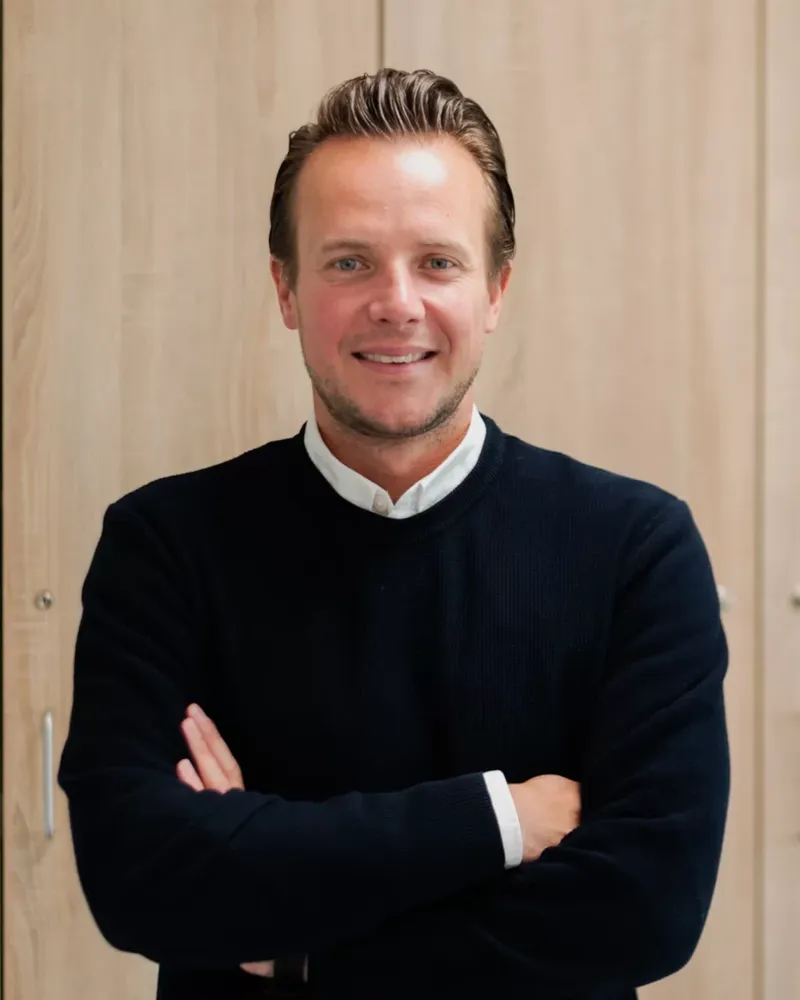 Portret van Gert Hellemans, vennoot bij Trivaro